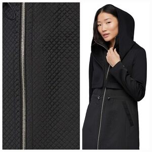 SOIA & KYO Layered Hooded Jacket